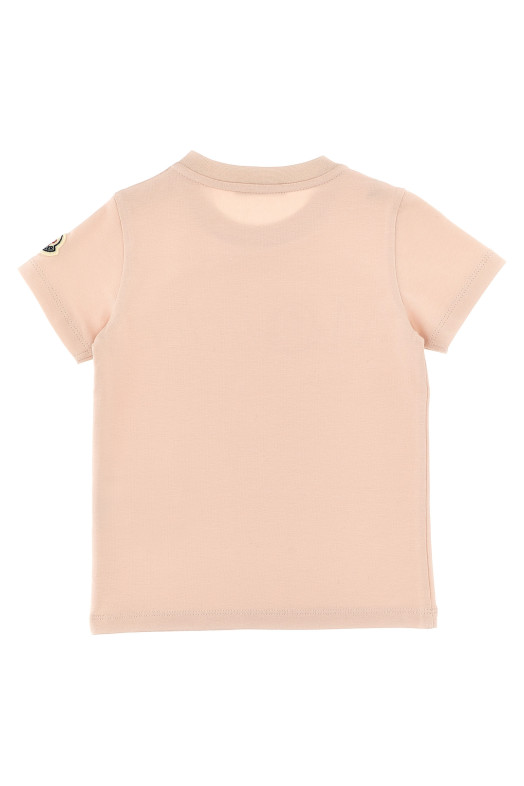 Логотип на футболці Pink MONCLER ENFANT (J29518C000068790N529) Логотип на футболці Pink MONCLER ENFANT (J29518C000068790N529)