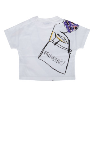 IG5 MN LILIA GOOSE White BURBERRY JR (8093192)