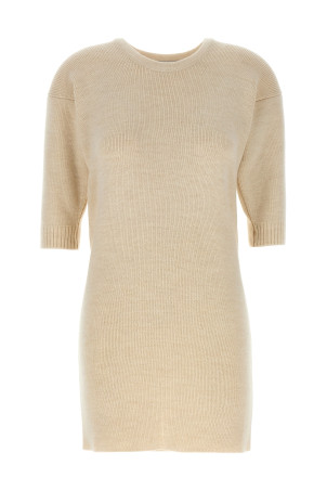 Платье из трикотажа с съемным рукавом Белый LEMAIRE (DR1088LK1028WH048) Платье из трикотажа с съемным рукавом Белый LEMAIRE (DR1088LK1028WH048)