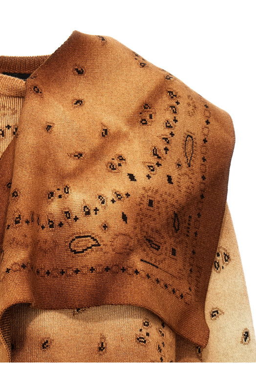 'Hues Of The Desert' Sweater Brown 'Hues Of The Desert' Sweater Brown