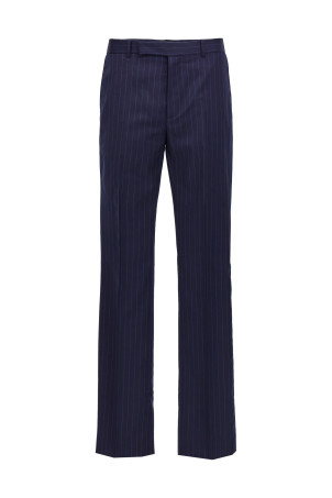 Pinstripe pants Blue Pinstripe pants Blue