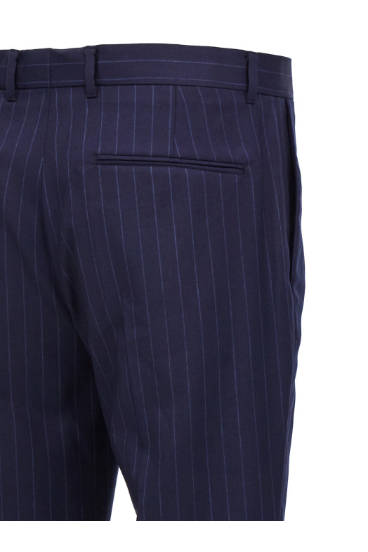 Штани в смужку Сині GIVENCHY BM51H515Q9402 Штани в смужку Сині GIVENCHY BM51H515Q9402