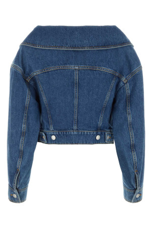Джинсовая куртка ALEXANDER MCQUEEN (752781QMACG) Джинсовая куртка ALEXANDER MCQUEEN (752781QMACG)
