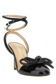 Туфли-лодочки «Double Bow» Черный (PF24S079285PATBLK) Туфли-лодочки «Double Bow» Черный (PF24S079285PATBLK)