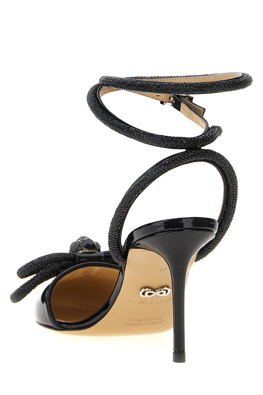 Туфли-лодочки «Double Bow» Черный (PF24S079285PATBLK) Туфли-лодочки «Double Bow» Черный (PF24S079285PATBLK)