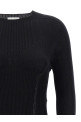 Светр з ребристою текстурою Чорний LANVIN (RWPO0020K004A2310)