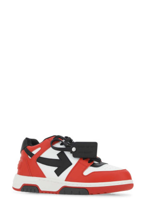 Multicolor leather Out Of Office sneakers OFF WHITE (OMIA189S23LEA001)