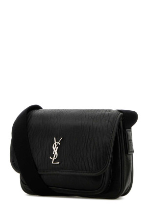 Black leather small Messenger crossbody bag Black SAINT LAURENT (776611AAC3O) Black leather small Messenger crossbody bag Black SAINT LAURENT (776611AAC3O)