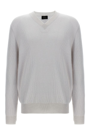 V-neck sweater White V-neck sweater White
