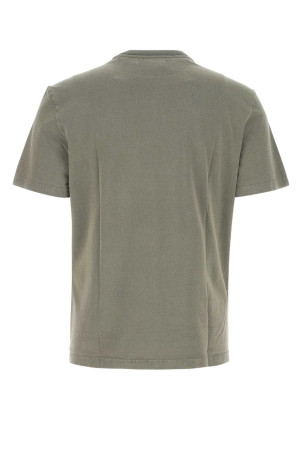 Dove grey cotton t-shirt GOLDEN GOOSE DELUXE BRAND (GMP01220P000671)