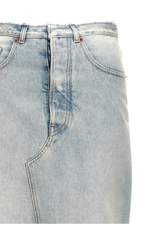 Long skirt slits BLUE Long skirt slits BLUE