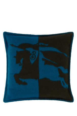 Двухцветная шерстяная подушка BURBERRY (8094892)
