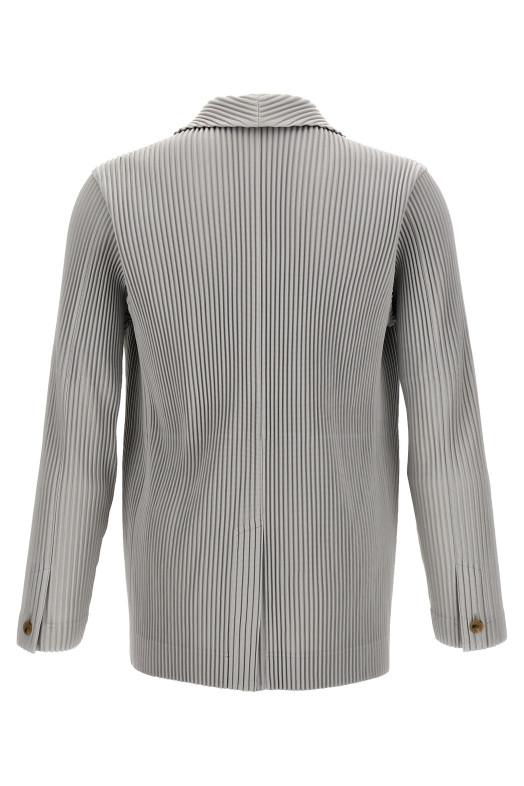 Однобортний блейзер зі складками Сірий HOMME PLISSE' ISSEY MIYAKE (HP48JD40111) HOMME PLISSE' ISSEY MIYAKE Однобортний блейзер зі складками Сірий HOMME PLISSE' ISSEY MIYAKE (HP48JD40111) HOMME PLISSE' ISSEY MIYAKE