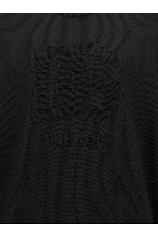 Светр з інтарсією «DG» Чорний (GXX01TJCVYON0000) Светр з інтарсією «DG» Чорний (GXX01TJCVYON0000)