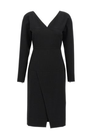 Сукня з техно-джерсі Чорна FENDI (FDD185AJYEF0GME) Сукня з техно-джерсі Чорна FENDI (FDD185AJYEF0GME)