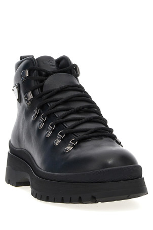 Шкіряні ботильйони з логотипом Чорний PRADA (2TE201FG000070F0002) Шкіряні ботильйони з логотипом Чорний PRADA (2TE201FG000070F0002)