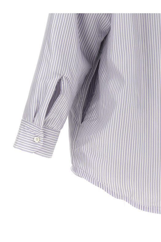 Сорочка-піджак у смужку, СИНЯ MAISON MARGIELA (S50DT0040M35204001F) Сорочка-піджак у смужку, СИНЯ MAISON MARGIELA (S50DT0040M35204001F)