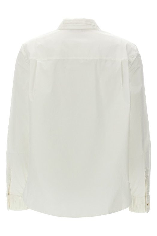 Pleated detail shirt White Pleated detail shirt White