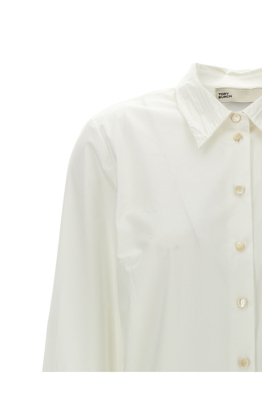 Pleated detail shirt White Pleated detail shirt White