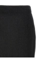 Midi tweed bouclé skirt Black Midi tweed bouclé skirt Black