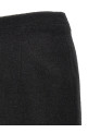 Midi tweed bouclé skirt Black Midi tweed bouclé skirt Black