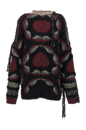 Кардиган с бахромой, объемный, многоцветный ETRO (WRKE0195AQ045S9001) Кардиган с бахромой, объемный, многоцветный ETRO (WRKE0195AQ045S9001)