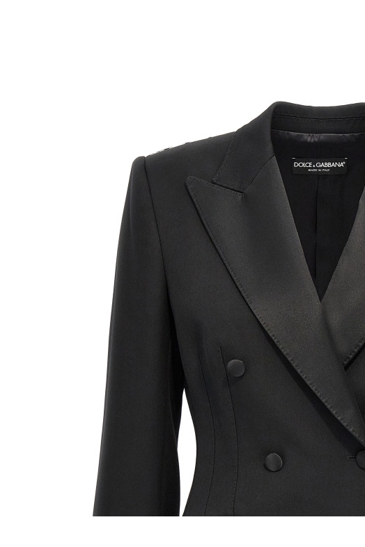 Блейзер DOLCE & GABBANA 'Turlington' Черный F29YMTFU28JN0000