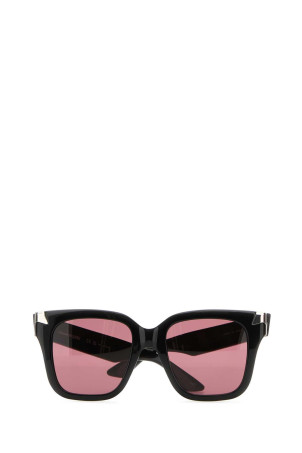 Черные ацетатные солнцезащитные очки Punk Rivet ALEXANDER MCQUEEN (781191J0749) Черные ацетатные солнцезащитные очки Punk Rivet ALEXANDER MCQUEEN (781191J0749)