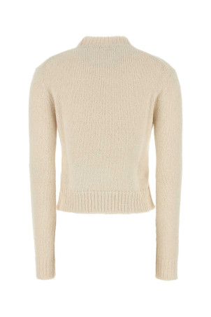 Светр з суміші альпаки та слонової кістки JIL SANDER (J02GP0190J14628) Светр з суміші альпаки та слонової кістки JIL SANDER (J02GP0190J14628)