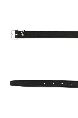 Черный кожаный ремень Black SAINT LAURENT (612616AAC8A) Черный кожаный ремень Black SAINT LAURENT (612616AAC8A)