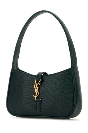 Bottle green leather mini Le 5 à 7 handbag SAINT LAURENT (710318EAAXO) Bottle green leather mini Le 5 à 7 handbag SAINT LAURENT (710318EAAXO)