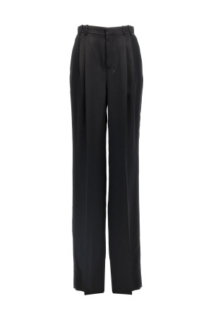 Штани з сатину Чорні SAINT LAURENT (803599Y013G1000) Штани з сатину Чорні SAINT LAURENT (803599Y013G1000)