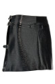 'Mini Multi Sangle Vinyl' skirt Black 'Mini Multi Sangle Vinyl' skirt Black