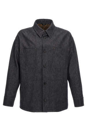 Джинсова куртка Blue FENDI (FW1331ASD0F0RBB)