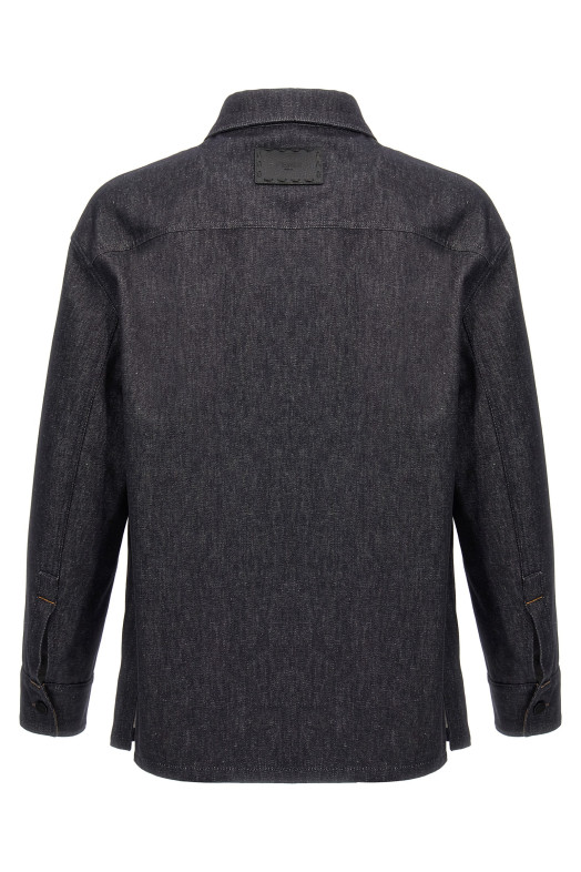 Джинсова куртка Blue FENDI (FW1331ASD0F0RBB) Джинсова куртка Blue FENDI (FW1331ASD0F0RBB)