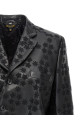 Embroidery single-breasted blazer Black Embroidery single-breasted blazer Black