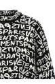 'Vetements Paris Monogram' cropped sweater Black-grey 'Vetements Paris Monogram' cropped sweater Black-grey