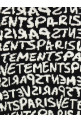 'Vetements Paris Monogram' cropped sweater Black-grey 'Vetements Paris Monogram' cropped sweater Black-grey