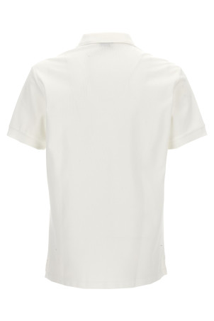 Поло з вишитим логотипом Білий BURBERRY (8099166WHITE) Поло з вишитим логотипом Білий BURBERRY (8099166WHITE)