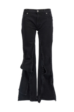 Джинси Y/PROJECT 'Hook and Eye' Чорні 107PA002EVERGREENBLACK Джинси Y/PROJECT 'Hook and Eye' Чорні 107PA002EVERGREENBLACK