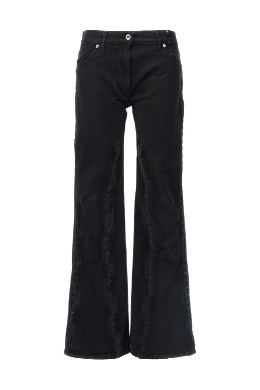 Джинси Y/PROJECT 'Hook and Eye' Чорні 107PA002EVERGREENBLACK Джинси Y/PROJECT 'Hook and Eye' Чорні 107PA002EVERGREENBLACK