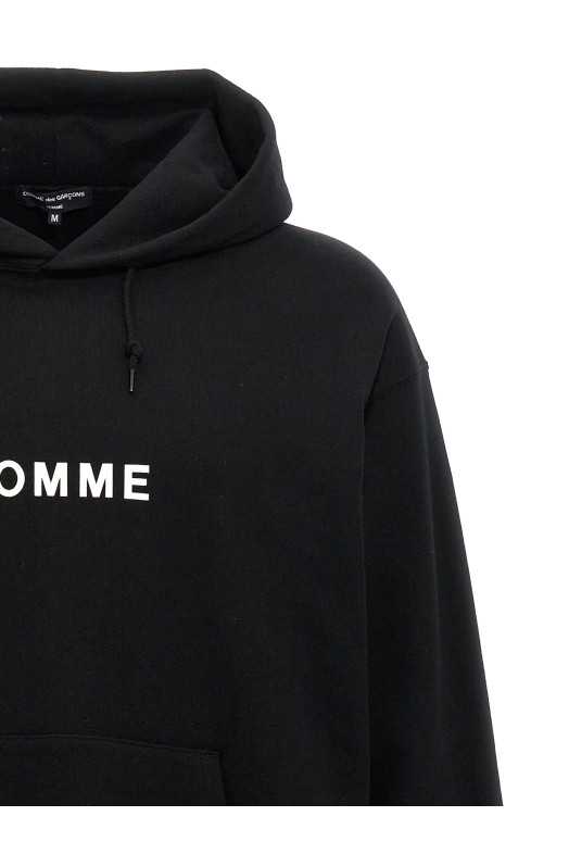 Толстовка з логотипом Чорний COMME DES GARҪONS HOMME (HNT1051) Толстовка з логотипом Чорний COMME DES GARҪONS HOMME (HNT1051)