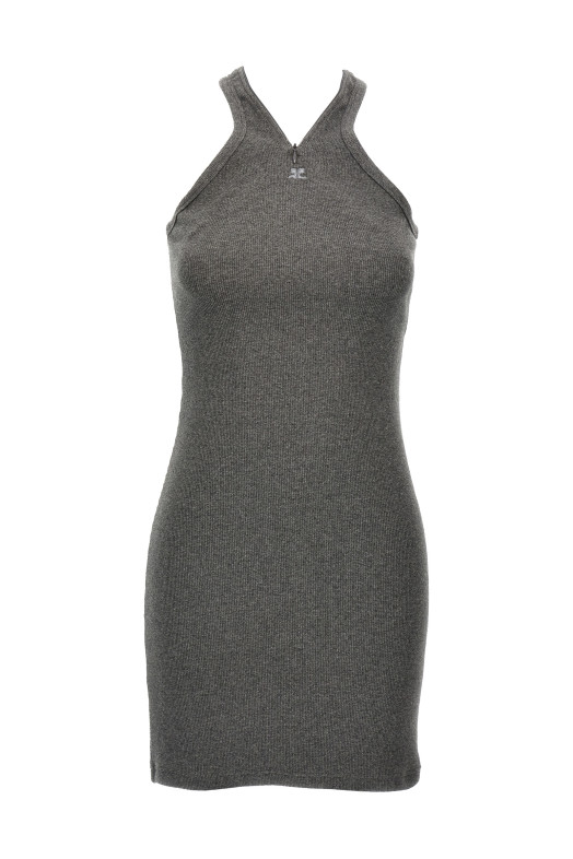 'Criss Cross 90's Mini' dress Gray 'Criss Cross 90's Mini' dress Gray