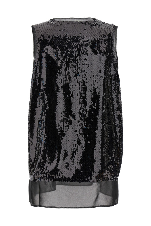 Топ с пайетками Черный COMME DES GARÇONS (GNB0201) Топ с пайетками Черный COMME DES GARÇONS (GNB0201)