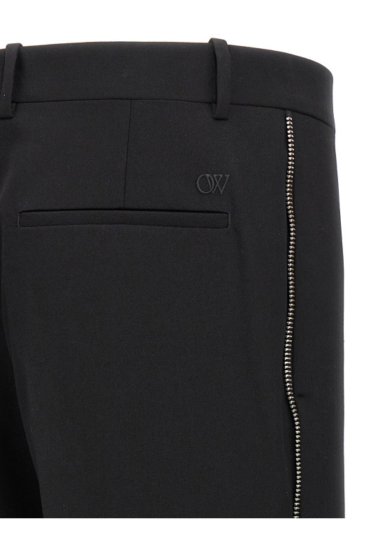 OW Emb' штани Чорні OFF-WHITE (OMCO023F23FAB00110101010) OW Emb' штани Чорні OFF-WHITE (OMCO023F23FAB00110101010)