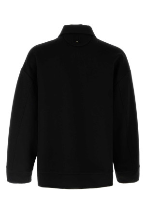 Чорна oversize-куртка з вовняної суміші VALENTINO GARAVANI (5V0CIM412KA) Чорна oversize-куртка з вовняної суміші VALENTINO GARAVANI (5V0CIM412KA)