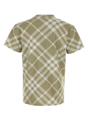 Футболка з еластичної бавовняної суміші з принтом BURBERRY (8088055) Футболка з еластичної бавовняної суміші з принтом BURBERRY (8088055)