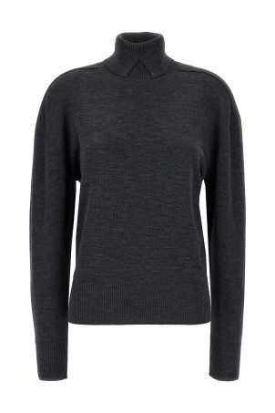 Светр з високим коміром Сірий BURBERRY (8095113MIDGREY) Светр з високим коміром Сірий BURBERRY (8095113MIDGREY)