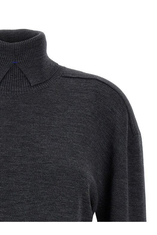 High neck sweater Gray High neck sweater Gray