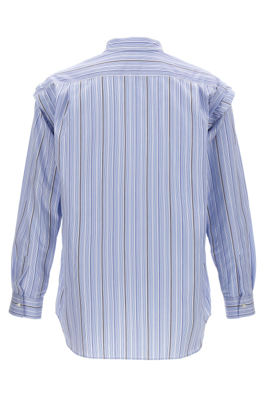 Незакінчена смугаста сорочка СИНЯ COMME DES GARCONS SHIRT (FNB029W241) Незакінчена смугаста сорочка СИНЯ COMME DES GARCONS SHIRT (FNB029W241)